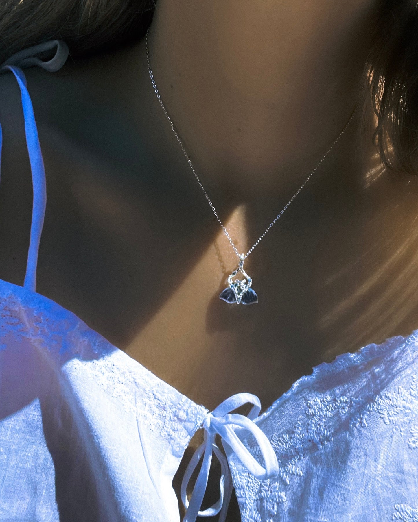 Mermaid Tail Amulet ⋄ Aquamarine