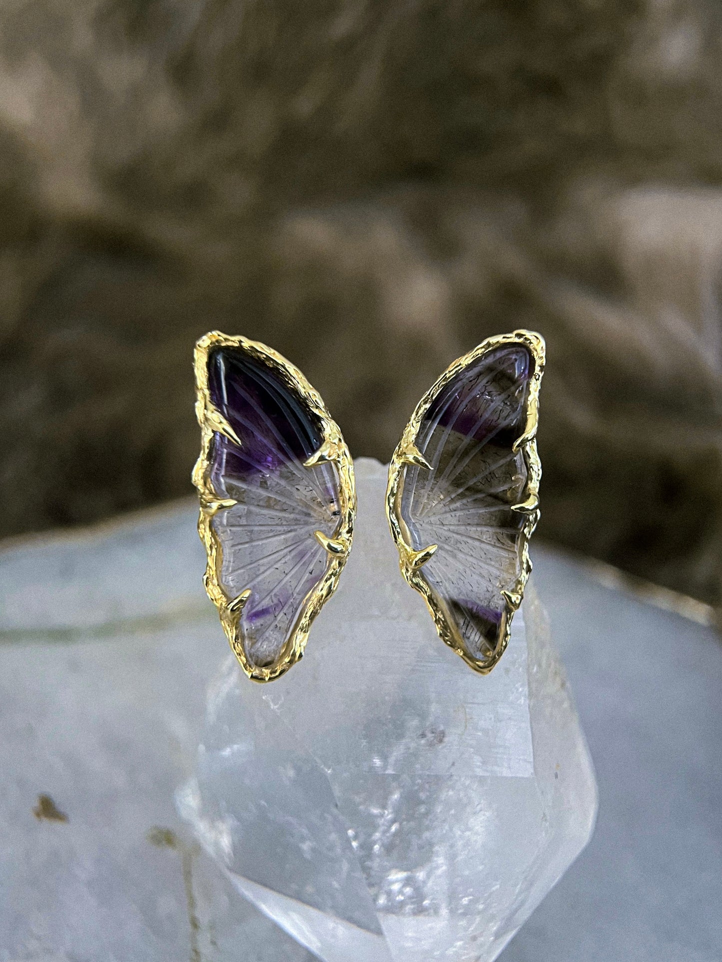 Ever After Butterfly Ring ⋄ Amethyst ⋄ size 5-7