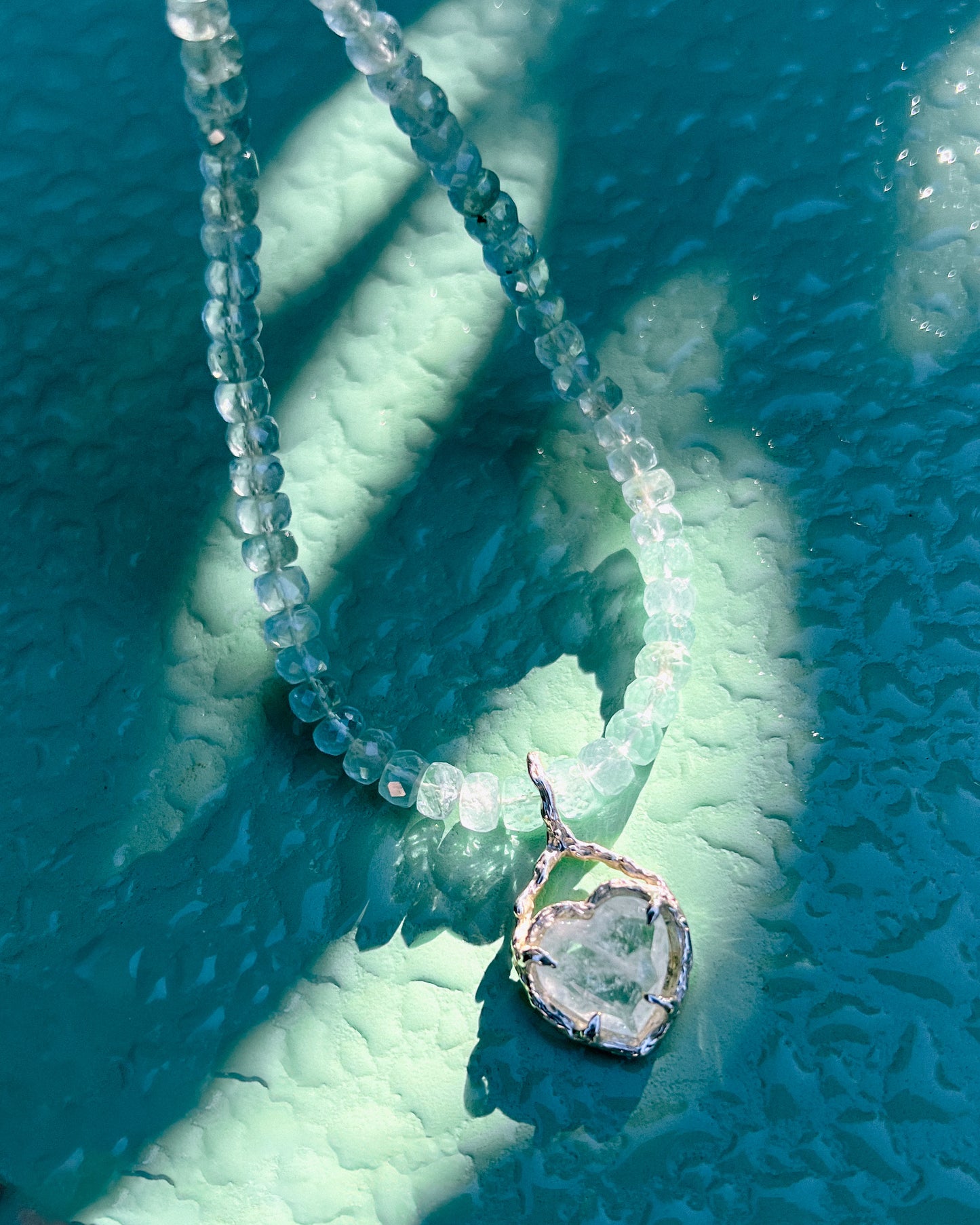 Mini Heart of the Ocean ⋄ Aquamarine