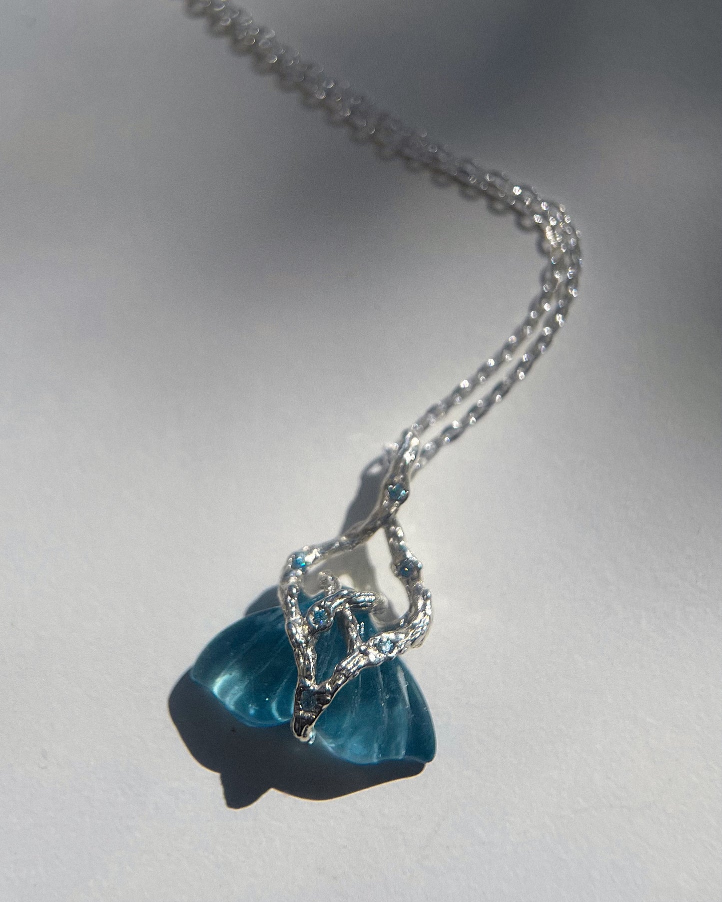 Mermaid Tail Amulet ⋄ Aquamarine