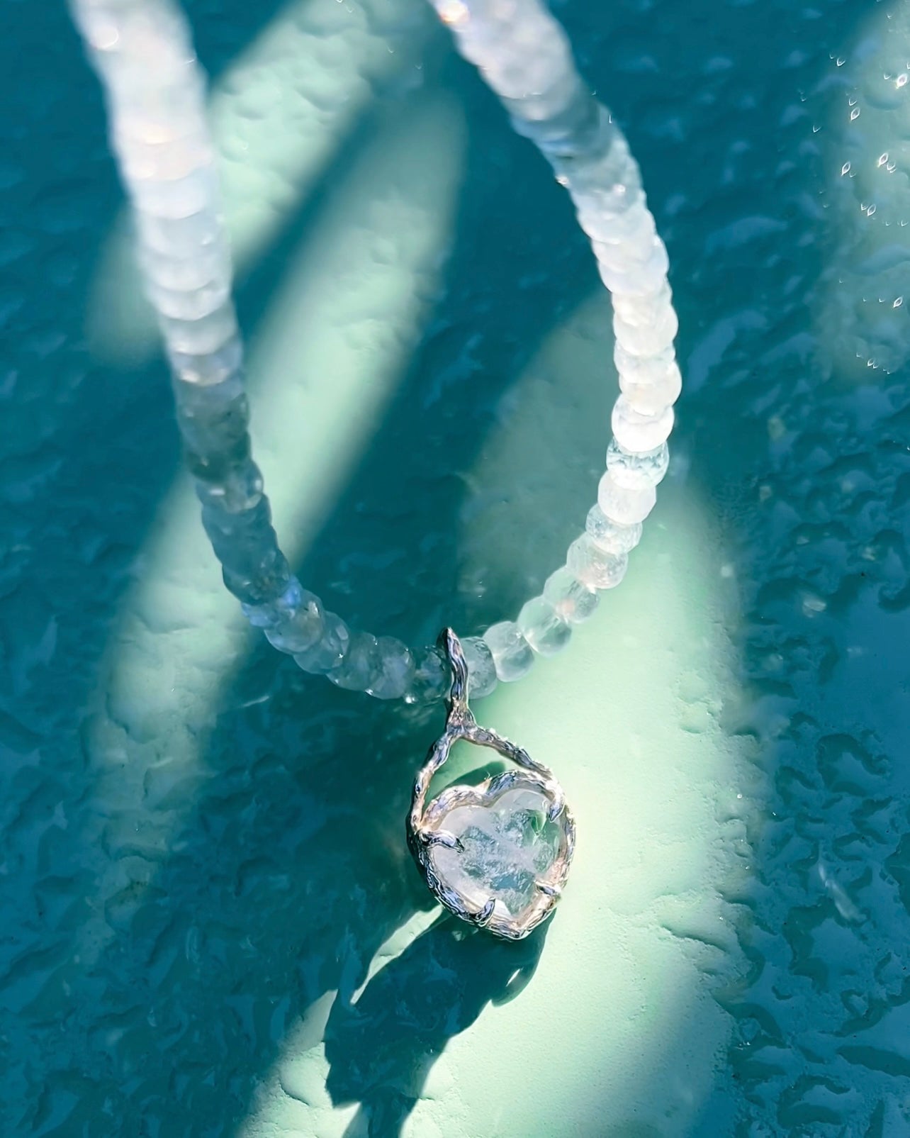 Mini Heart of the Ocean ⋄ Aquamarine
