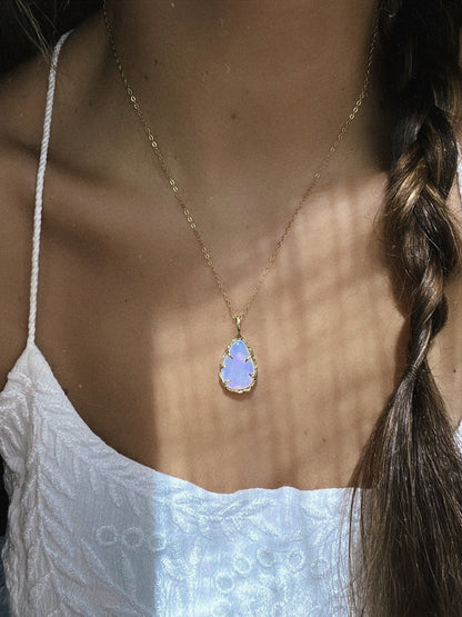 Unicorn Tear Necklace ⋄ Australian Opal