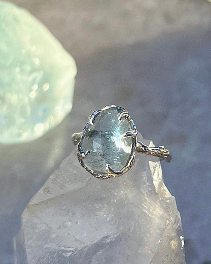 Sea Water Ring ⋄  Aquamarine ⋄ size 6