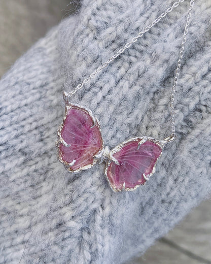 Ever After Butterfly Necklace ⋄ Pink Tourmaline