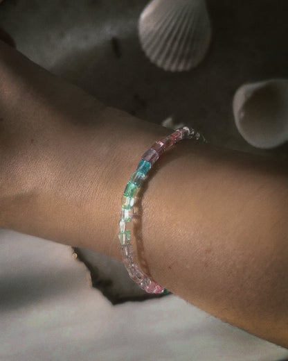 Ocean Pebbles Bracelet ⋄ Rainbow Tourmaline