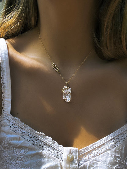 Healing Crystal Pendant ⋄ Danburite