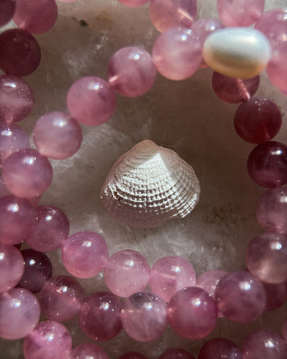 Daughter of Venus Bracelet ⋄ Lavender Rose Quartz