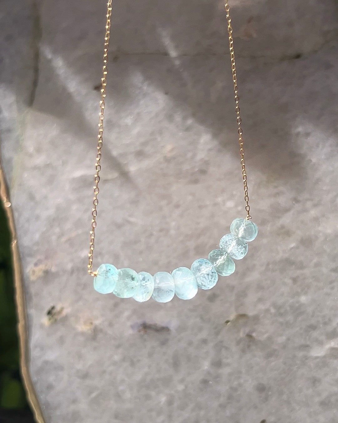 Daughter of the Sea Necklace ⋄ Aquamarine