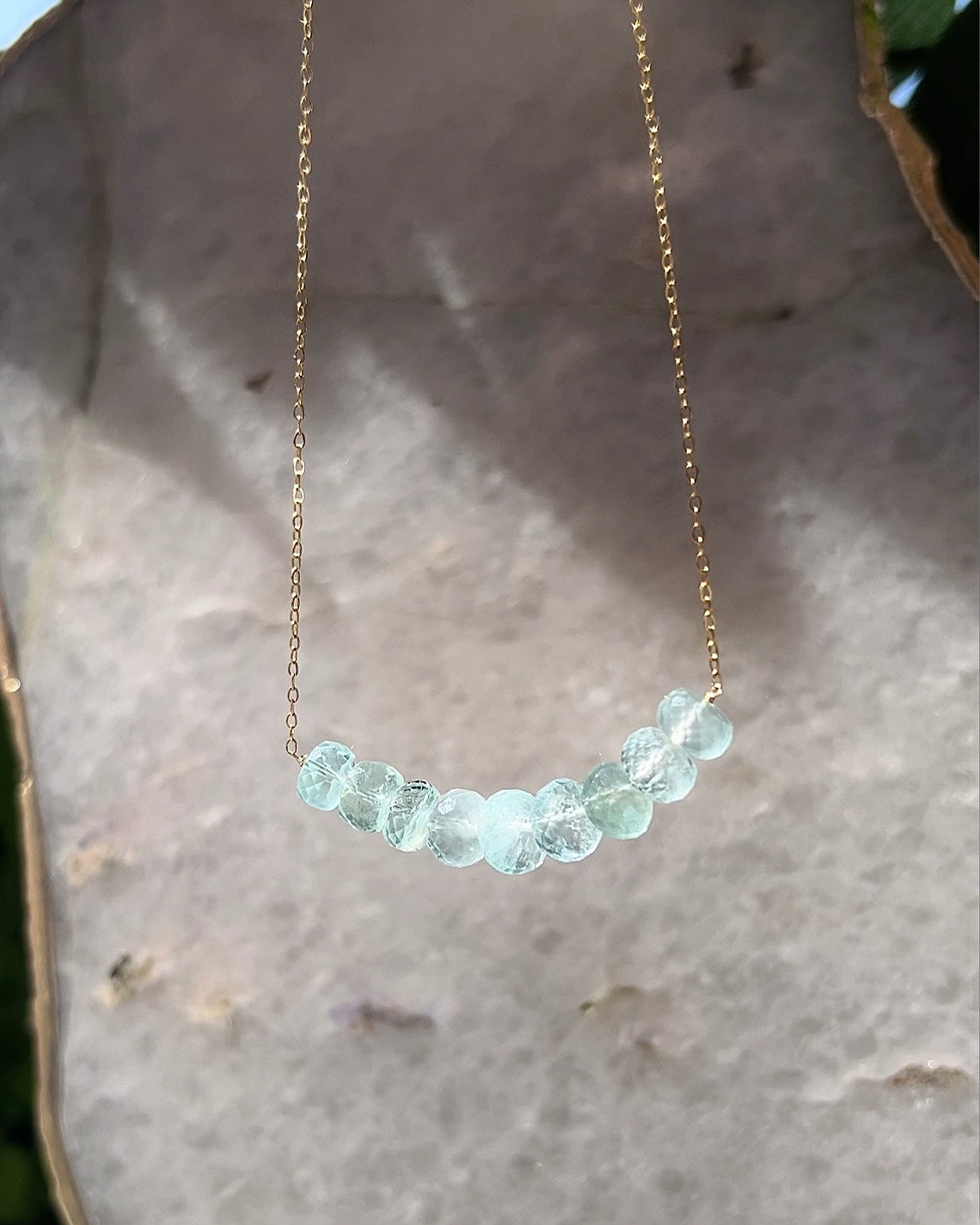 Daughter of the Sea Necklace ⋄ Aquamarine