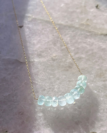 Daughter of the Sea Necklace ⋄ Aquamarine