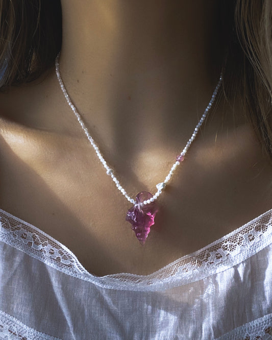 Sereia Necklace ⋄ Purple Fluorite