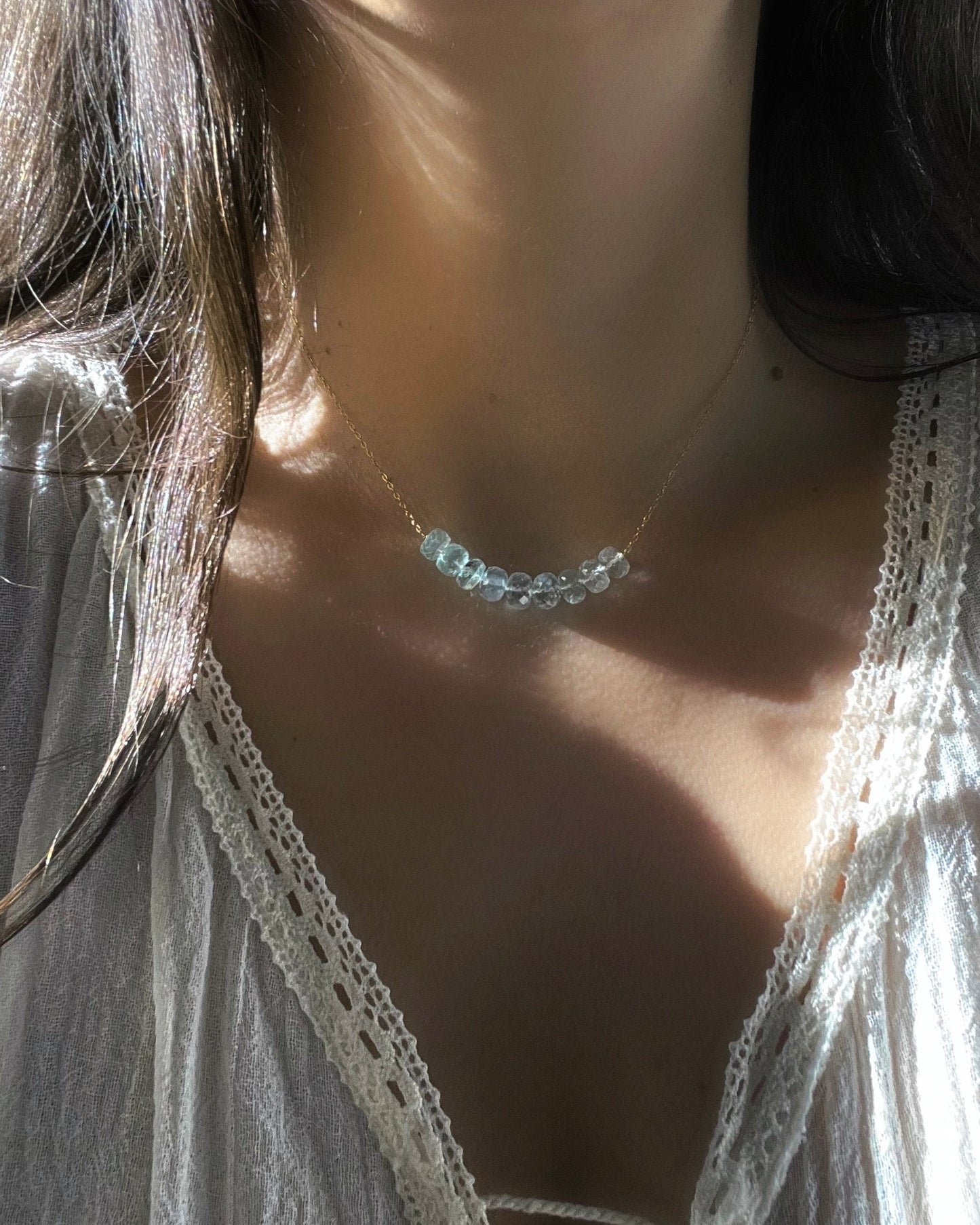 Daughter of the Sea Necklace ⋄ Aquamarine