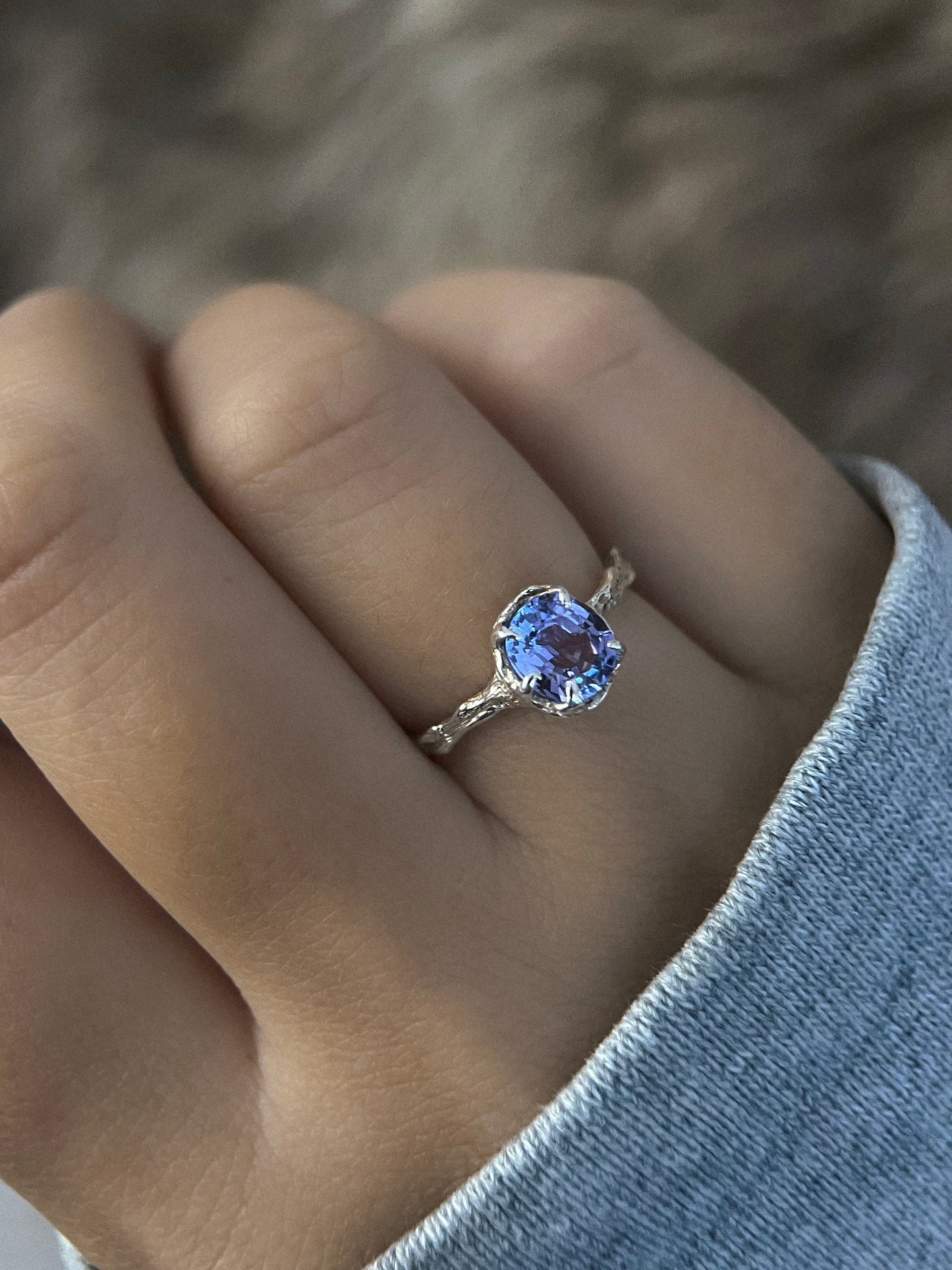 Daughter of the Sea Ring ⋄ Tanzanite ⋄ size 6