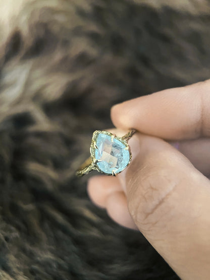 Pluie Ring ⋄ Aquamarine ⋄ size 8