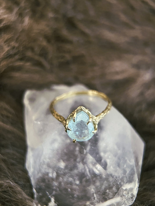 Pluie Ring ⋄ Aquamarine ⋄ size 8