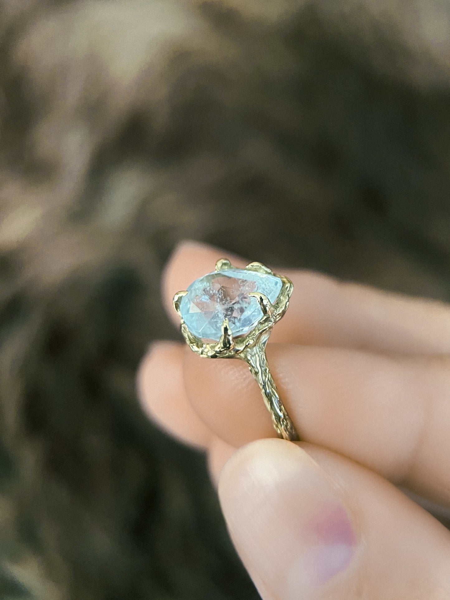 Pluie Ring ⋄ Aquamarine ⋄ size 8