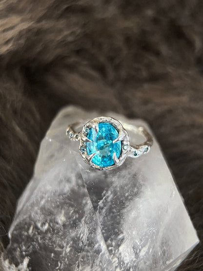 Lagoon Ring ⋄ Apatite ⋄ size 5