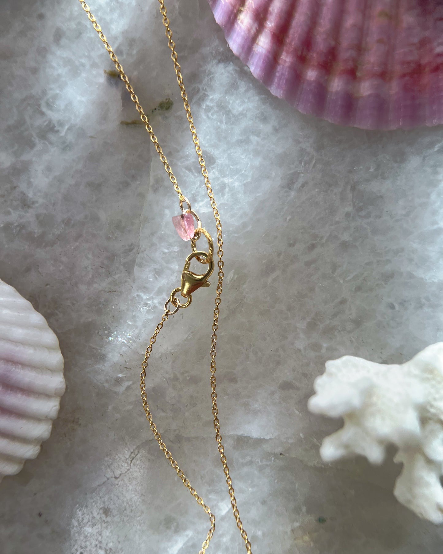 Sereia Necklace ⋄ Yellow Pink Fluorite