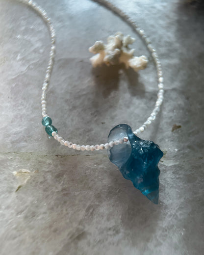 Sereia Necklace ⋄ Teal Fluorite