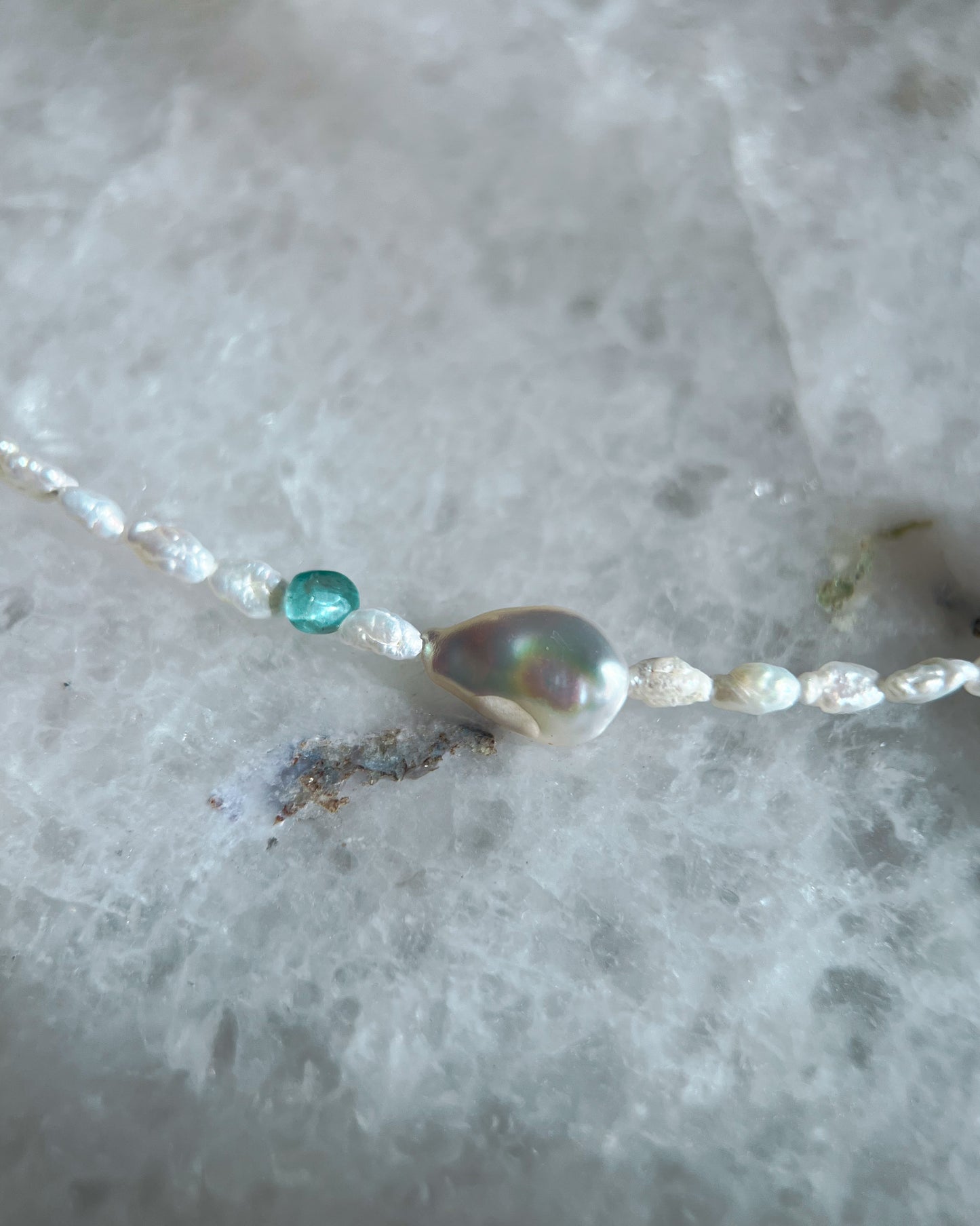 Sereia Necklace ⋄ Teal Fluorite