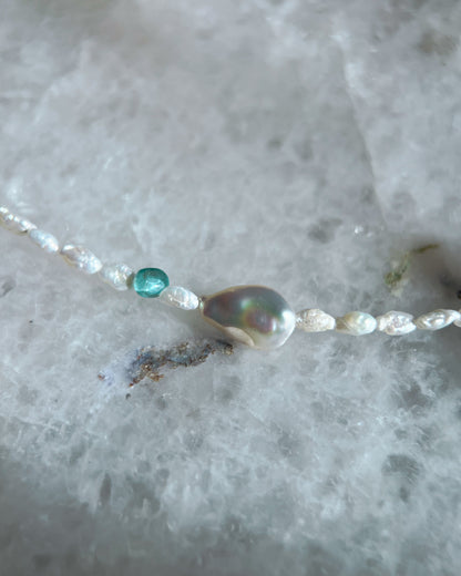 Sereia Necklace ⋄ Teal Fluorite