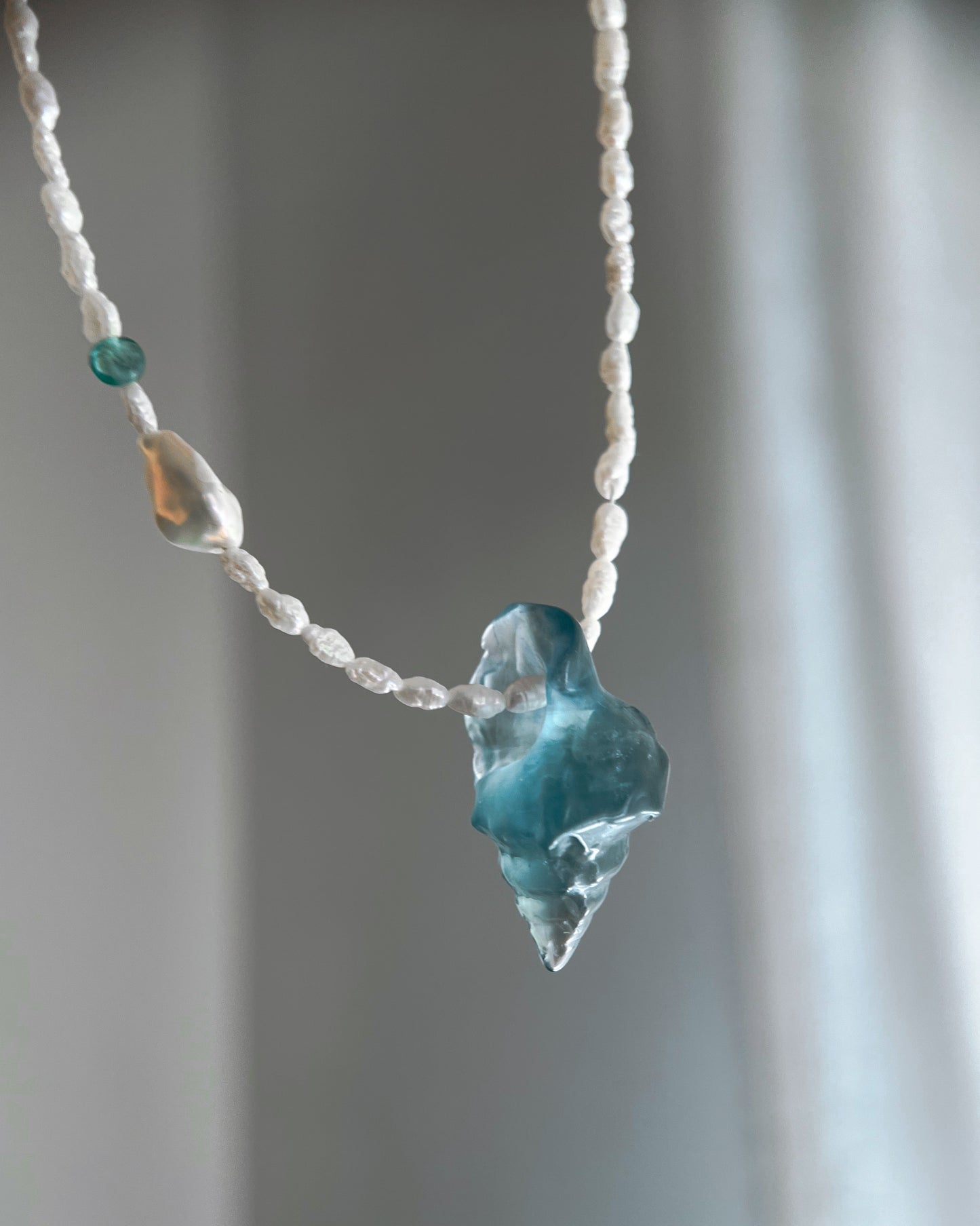 Sereia Necklace ⋄ Teal Fluorite
