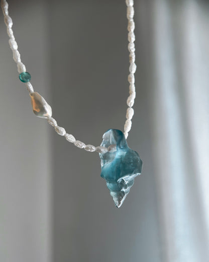 Sereia Necklace ⋄ Teal Fluorite