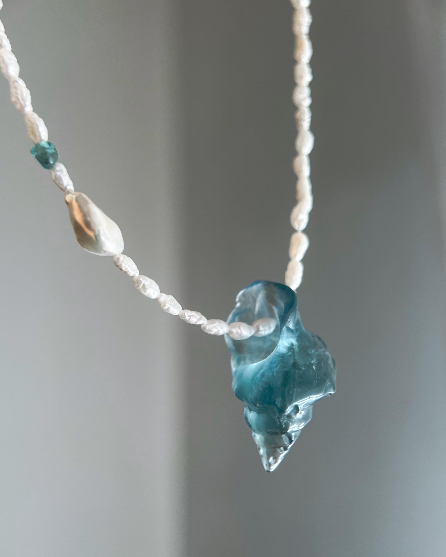 Sereia Necklace ⋄ Teal Fluorite