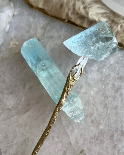 La Sirène Crystal Hair Pin ⋄ Danburite