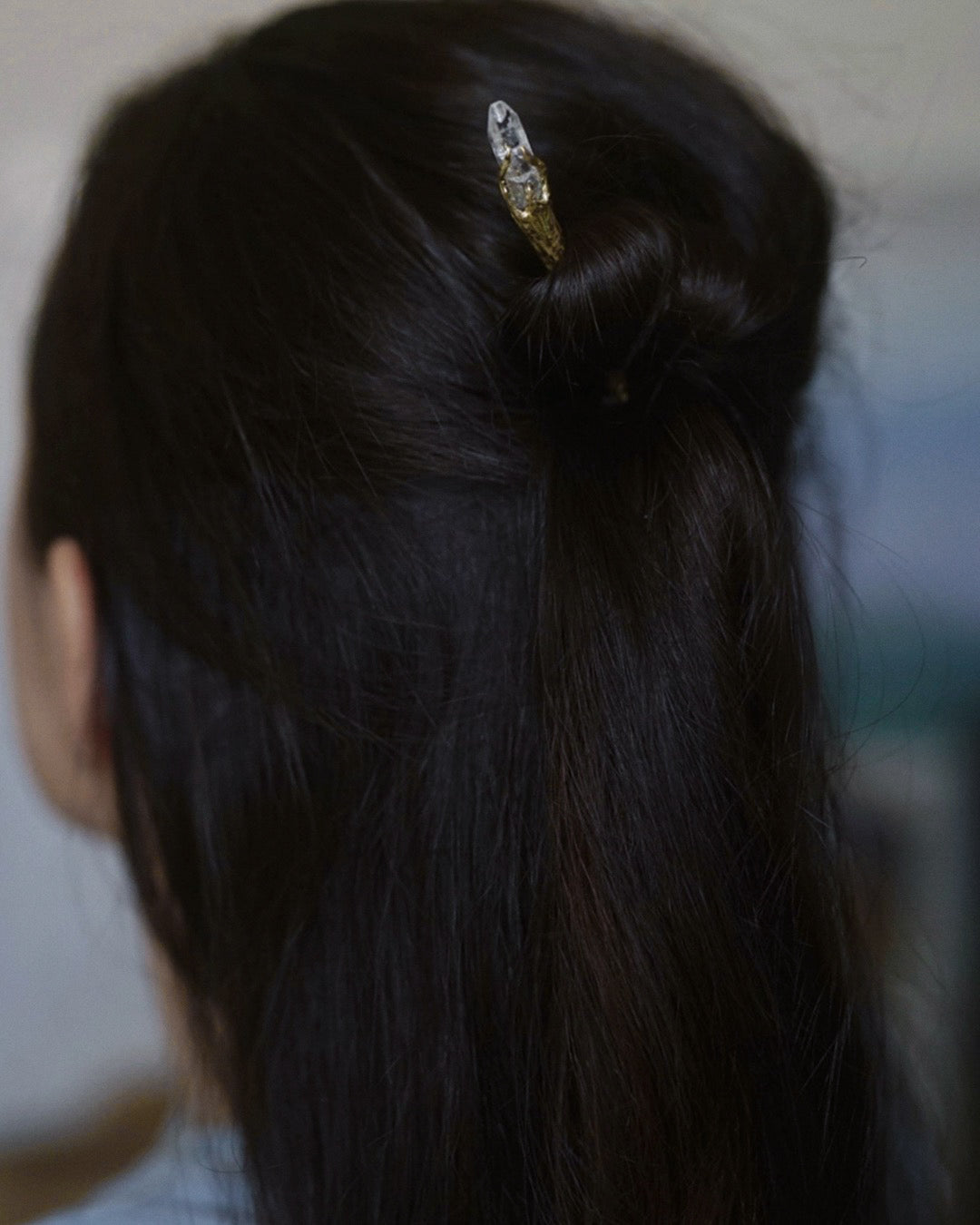 La Sirène Crystal Hair Pin ⋄ Danburite