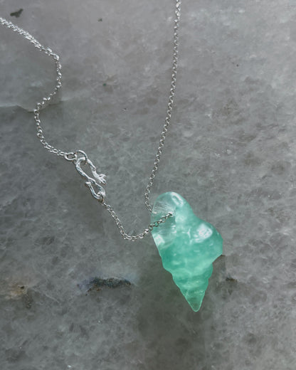 Sereia Long Necklace ⋄ Lake Green Fluorite