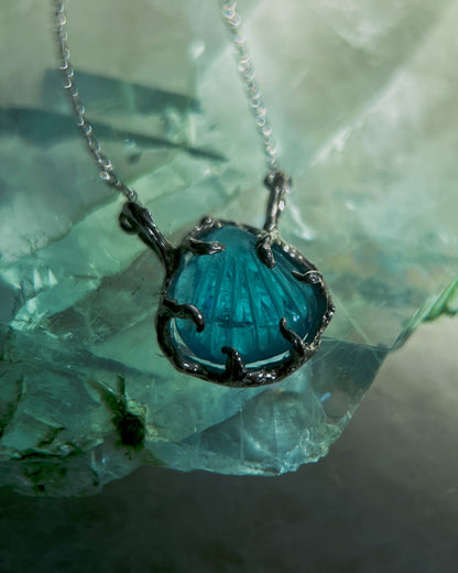 Seafoam Cove Treasure Necklace ⋄ Aquamarine