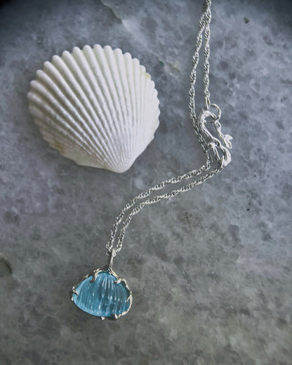 Seafoam Cove Treasure Necklace ⋄ Aquamarine