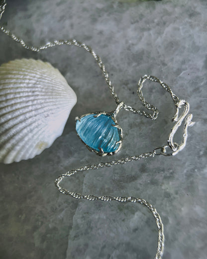 Seafoam Cove Treasure Necklace ⋄ Aquamarine