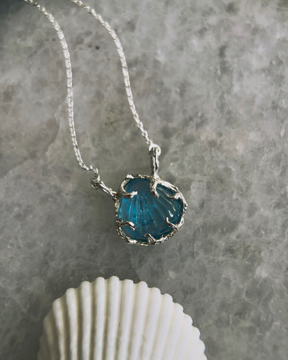 Seafoam Cove Treasure Necklace ⋄ Aquamarine