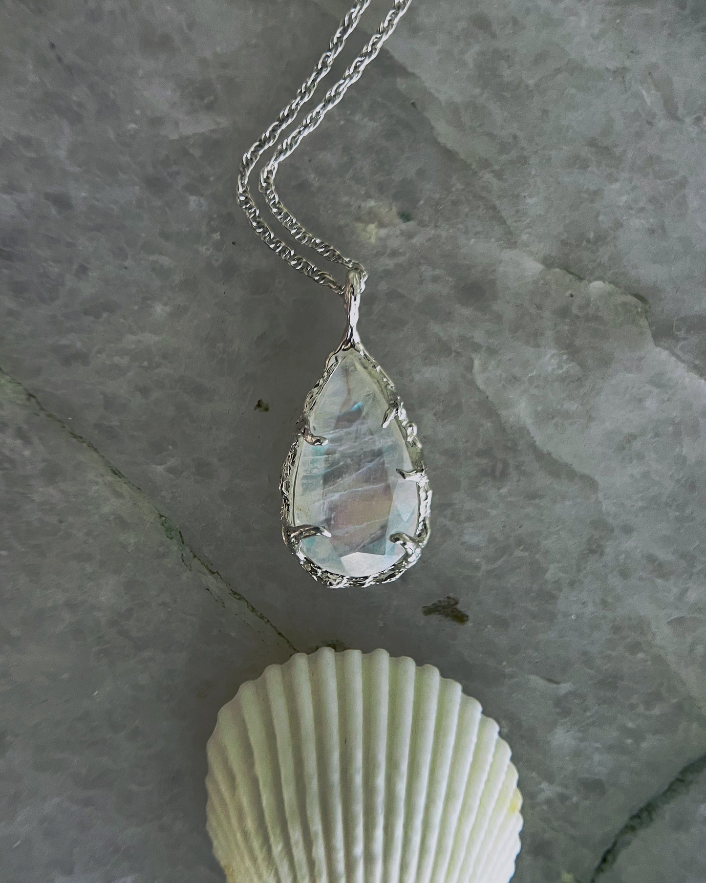 Pluie Necklace ⋄ Moonstone
