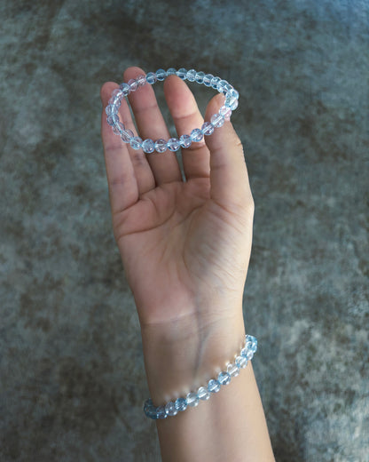 Sea Water Dewdrops Bracelet ⋄ Aquamarine