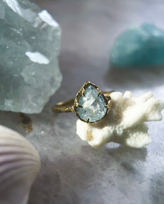 Pluie Ring ⋄ Aquamarine ⋄ size 8