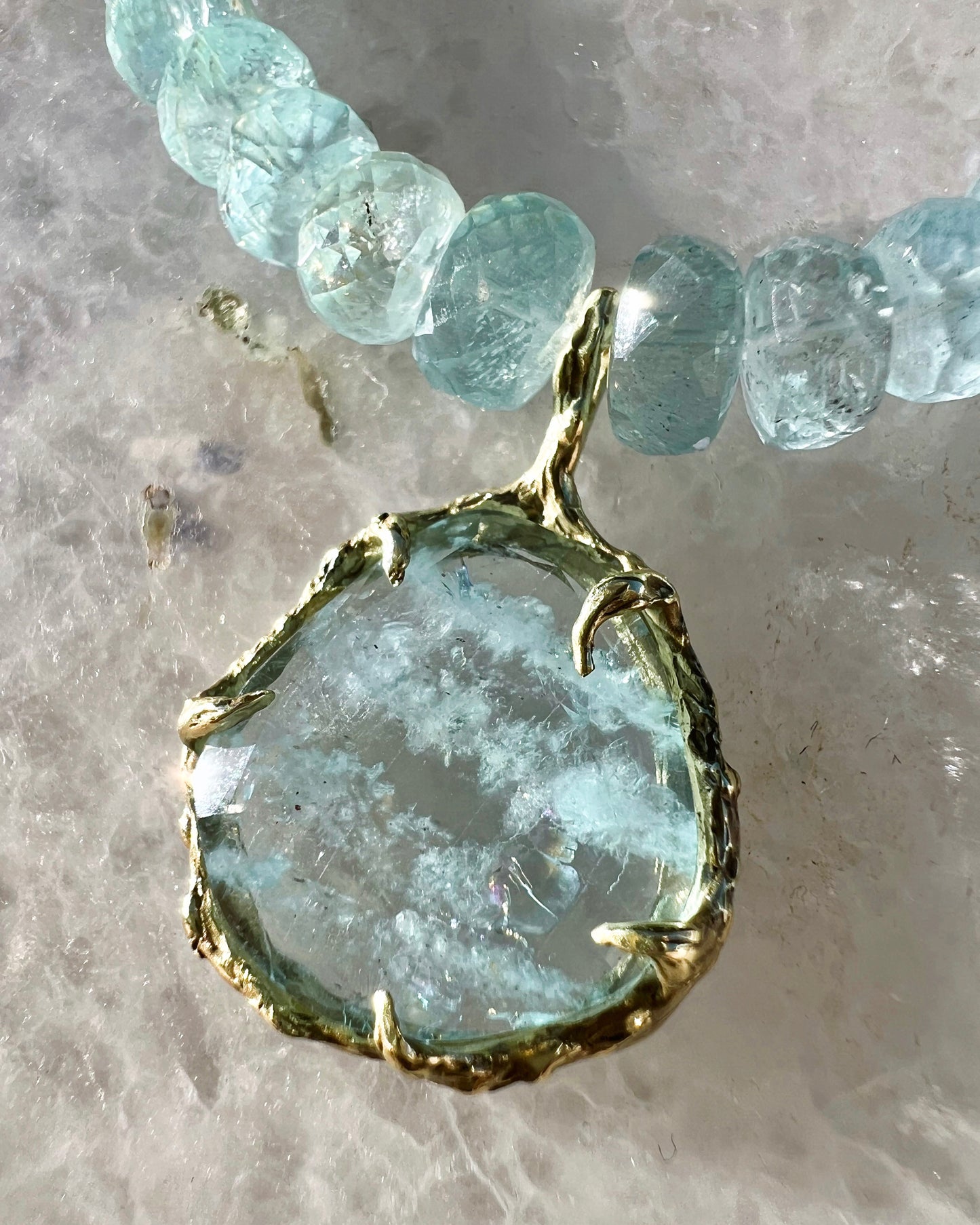 Ocean Amulet ⋄ Aquamarine