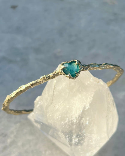 Water Cuff ⋄ Seafoam Green Tourmaline