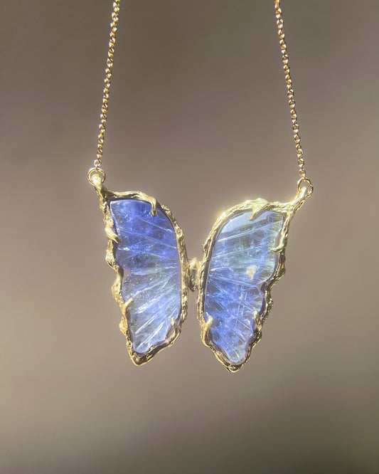 Ever After Butterfly Necklace ⋄ Mermaid Tanzanite