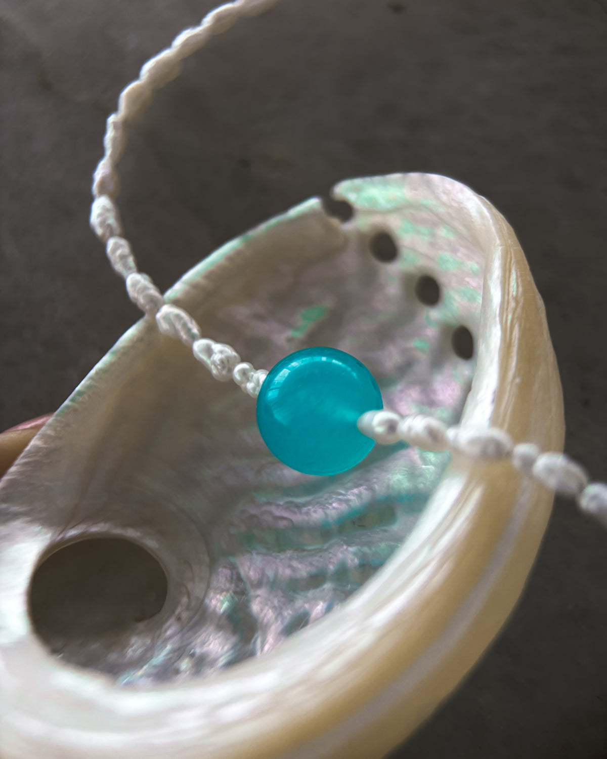 Daughter of the Sea Necklace ⋄ Amazonite & Pearls