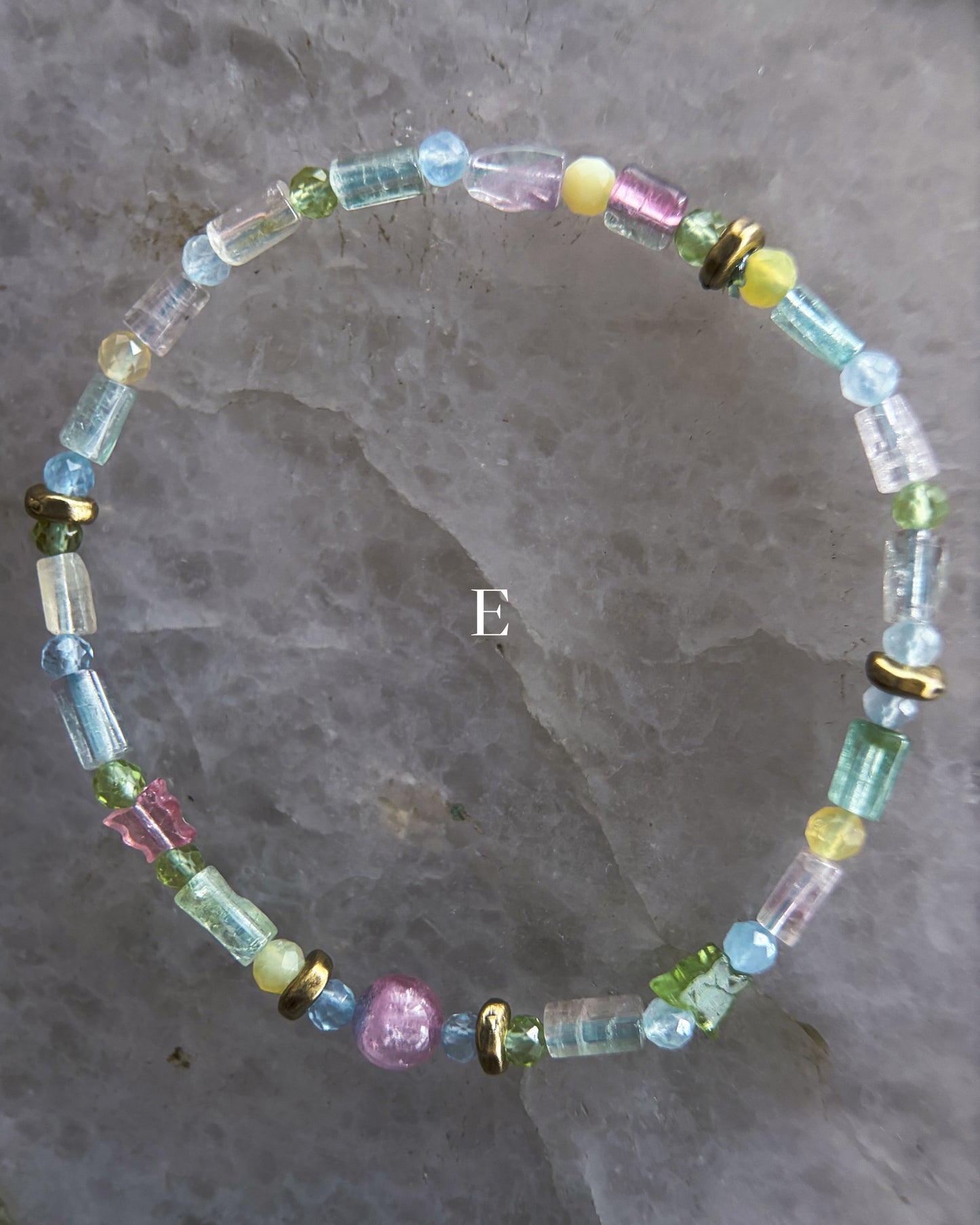 Ocean Pebbles Bracelets ⋄ Tourmaline