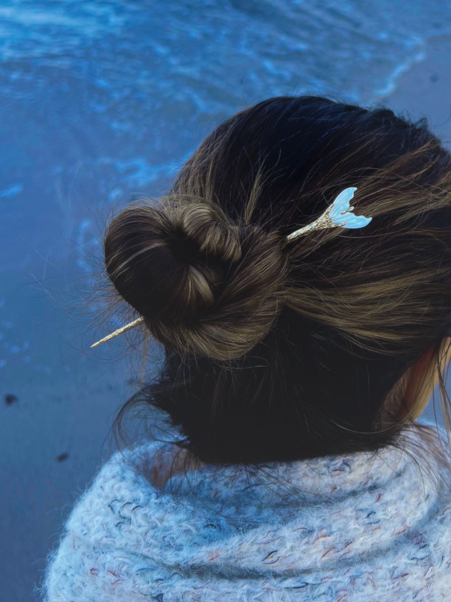 La Sirène Hair Pins ⋄ Mother of Pearl