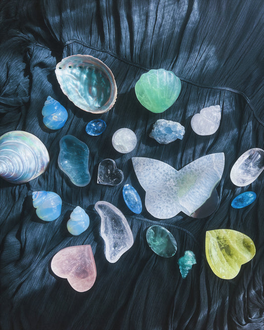 ⋆˙⟡ Crystals & Shells 𖢻