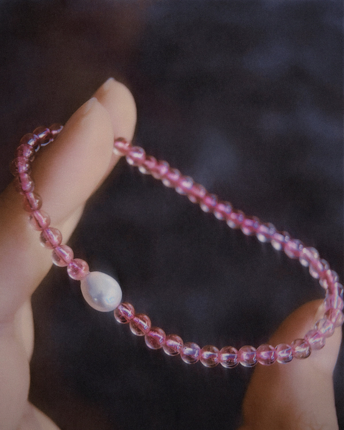 Daughter of Venus Bracelet ⋄ Pink Tourmaline & Pearl