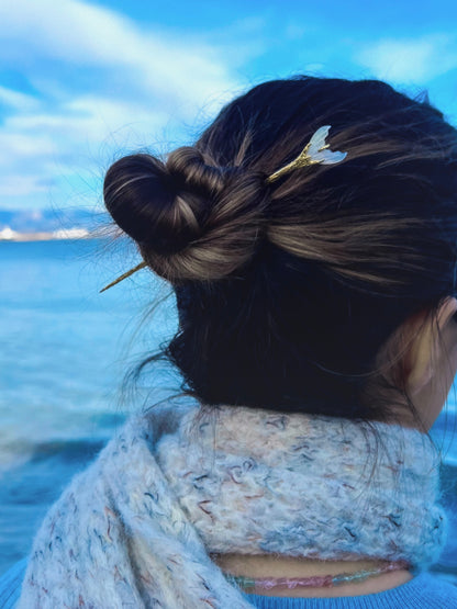 La Sirène Hair Pins ⋄ Mother of Pearl