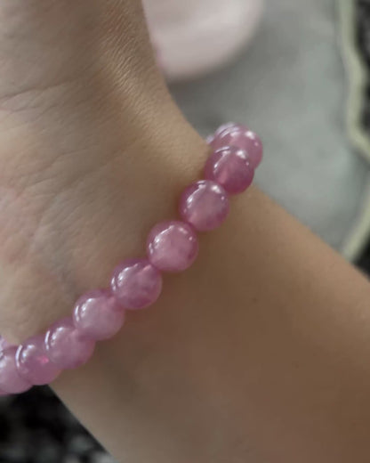 Daughter of Venus Bracelet ⋄ Lavender Rose Quartz