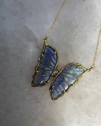 Ever After Butterfly Necklace ⋄ Mermaid Tanzanite