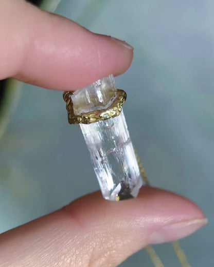 Healing Crystal Pendant ⋄ Danburite